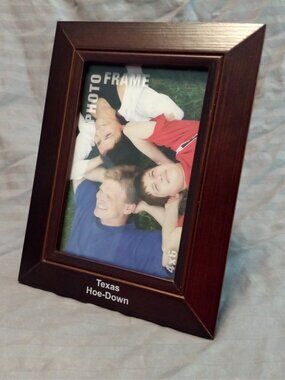 Collectible Souvenir Wood Photo Frame: Texas Hoedown, ACDA Country Dance Event